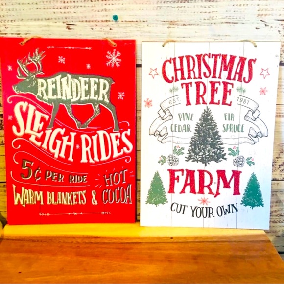 Christmas Winter Home Decor Signs - Picture 1 of 1
